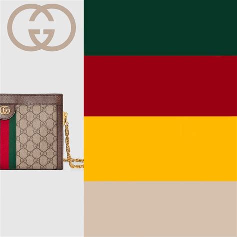 most recognizable gucci colors|Gucci signature colors.